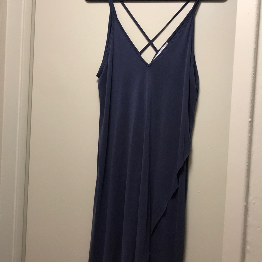 Blue dress